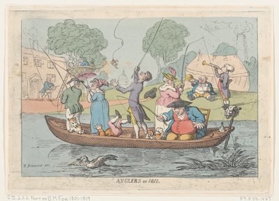 Pescadores de 1811, 1811 de Thomas Rowlandson