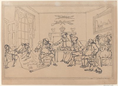 Ejército, 5 de noviembre de 1787 de Thomas Rowlandson