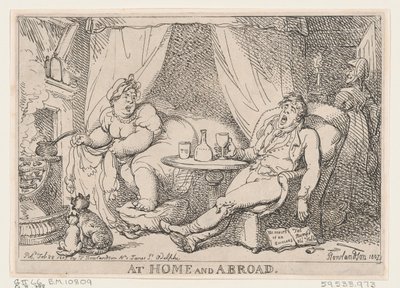 En casa y en el extranjero de Thomas Rowlandson