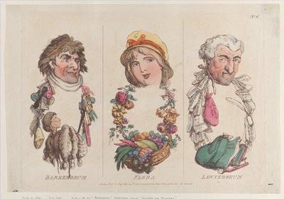 Barberorum, Flora, Lawyerorum de Thomas Rowlandson