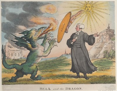 La campana y el dragón, 9 de diciembre de 1811 de Thomas Rowlandson