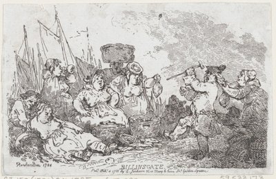 Billingsgate de Thomas Rowlandson