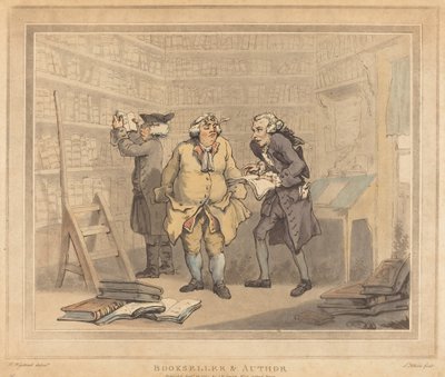 Librero y Autor de Thomas Rowlandson