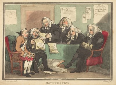 Molestia de Thomas Rowlandson