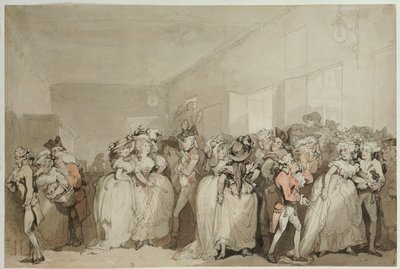 Box-Bobby Loungers, 1785 de Thomas Rowlandson