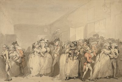 Tumbonas Box-Lobby de Thomas Rowlandson