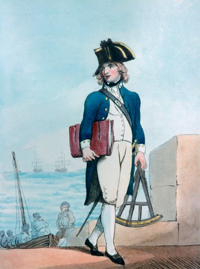 Candidato para los marines de Thomas Rowlandson