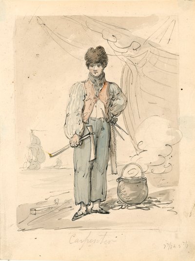 Carpintero de Thomas Rowlandson