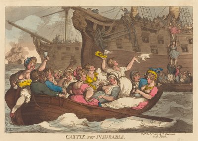Ganado No Asegurable de Thomas Rowlandson