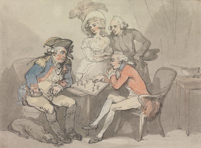 Jaque mate de Thomas Rowlandson
