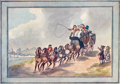 Carruaje y Seis, 1907 de Thomas Rowlandson
