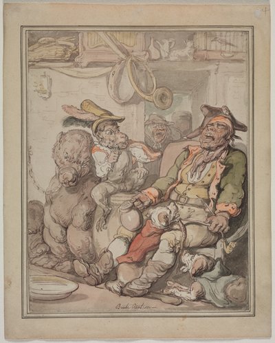 Estudio de Anatomía Comparada de Thomas Rowlandson