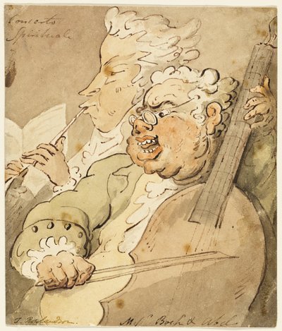 Concerto Spirituale [con] Mensajeros Boch y Abel de Thomas Rowlandson