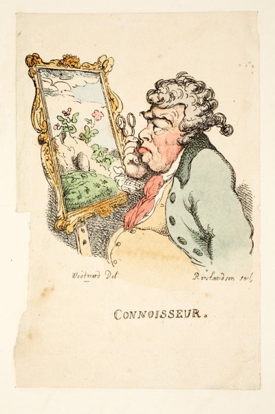 Conocedor de Thomas Rowlandson