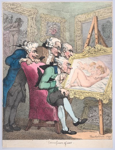 Conocedores de Thomas Rowlandson