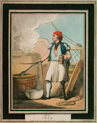 Cocinero de Thomas Rowlandson