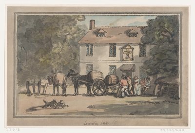 Posada rural, 1787 de Thomas Rowlandson