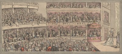 Teatro de Covent Garden, 1792 de Thomas Rowlandson