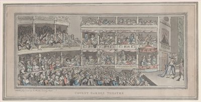 Teatro de Covent Garden, 20 de julio de 1786 de Thomas Rowlandson