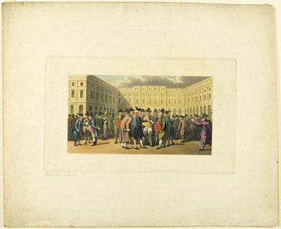 Doctor Syntax en Liverpool, de The Tour of Doctor Syntax de Thomas Rowlandson