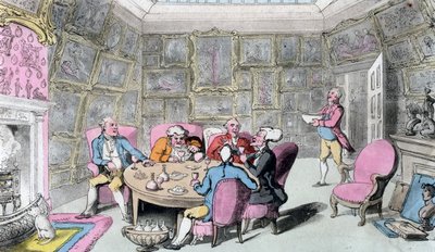 Doctor Syntax con Mi Lord de Thomas Rowlandson