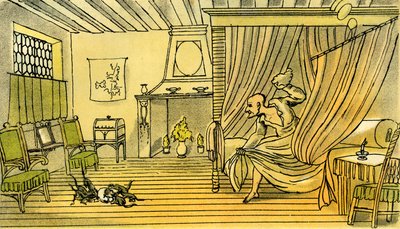 Dr. Syntax pierde su peluca de Thomas Rowlandson