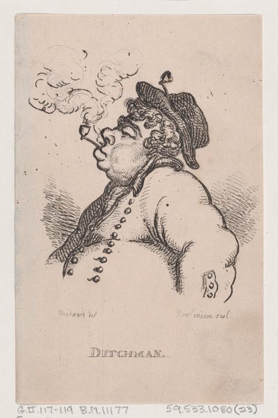 Holandés, abril de 1808 de Thomas Rowlandson