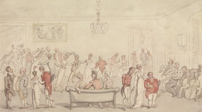 Baile de salón elegante de Thomas Rowlandson