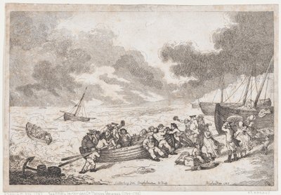 Embarque desde Brighthelmstone con destino a Diepp[e] de Thomas Rowlandson