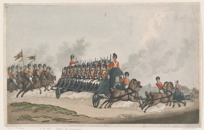 Vuelo de expedición o vuelo militar de Thomas Rowlandson