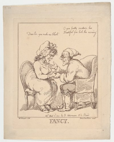 Fantasía, 20 de julio de 1801 de Thomas Rowlandson