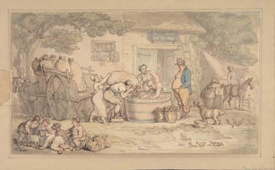 Escena de agricultura, 1780-1827 de Thomas Rowlandson