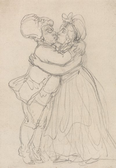 Amantes indulgentes de Thomas Rowlandson