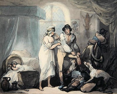 Las Cuatro en el Campo de Thomas Rowlandson
