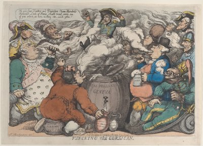 Funcking el corso de Thomas Rowlandson