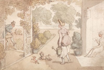Jardinería de Thomas Rowlandson