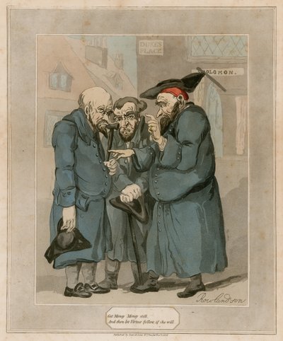 Consigue Dinero Dinero aún de Thomas Rowlandson