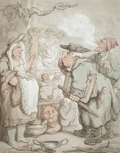 Gouty Gulston, el anticuario de Amberes de Thomas Rowlandson