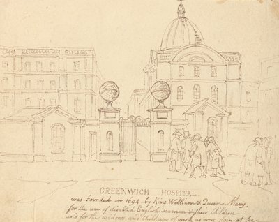 Hospital de Greenwich de Thomas Rowlandson