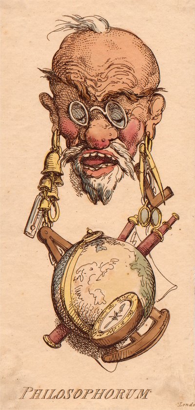 Cabezas: De los filósofos de Thomas Rowlandson