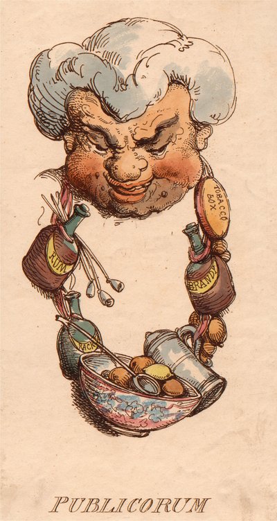 Títulos: Publicorum de Thomas Rowlandson