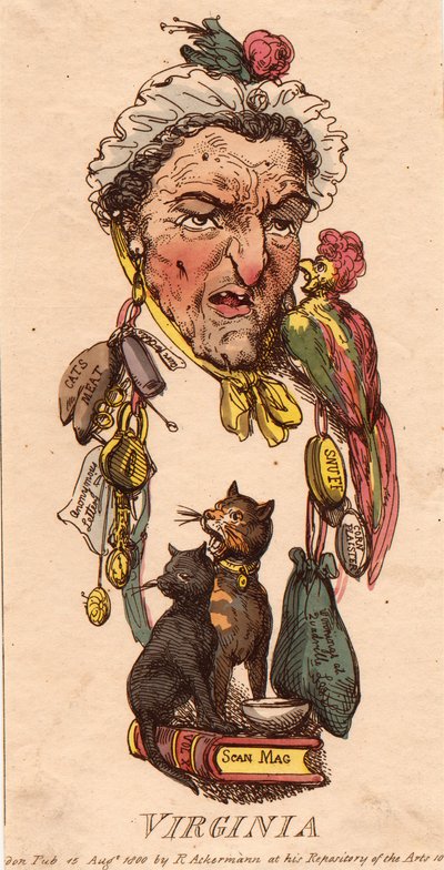Ciudades: Virginia de Thomas Rowlandson