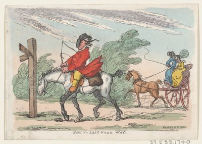 Cómo perderse, 1803-1815 de Thomas Rowlandson