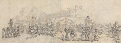 Hyde Park Corner de Thomas Rowlandson