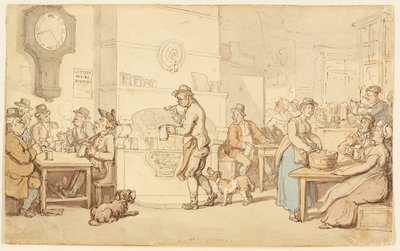 Interior de una Posada de Thomas Rowlandson