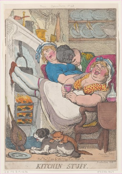 Cosas de cocina, 1 de noviembre de 1810 de Thomas Rowlandson