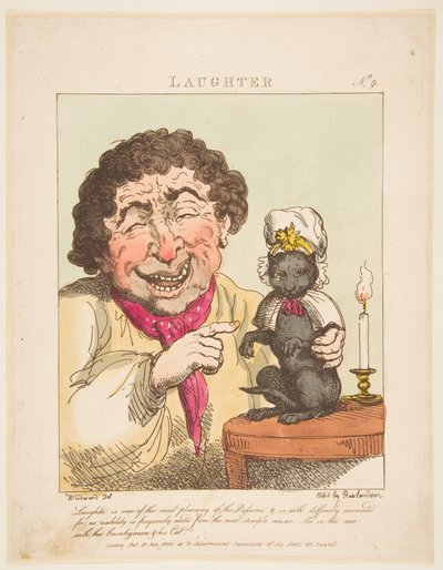 Risa, 21 de enero de 1800 de Thomas Rowlandson