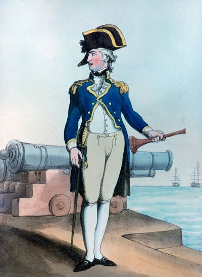 Teniente de la Guardia de Thomas Rowlandson