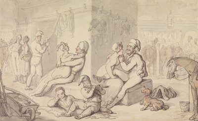 Cuarteles de caballería ligera de Thomas Rowlandson