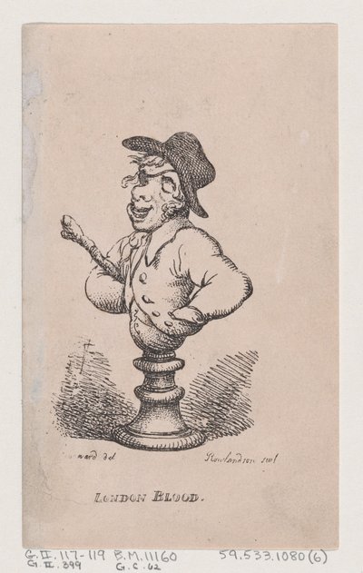 Sangre de Londres, abril de 1808 de Thomas Rowlandson